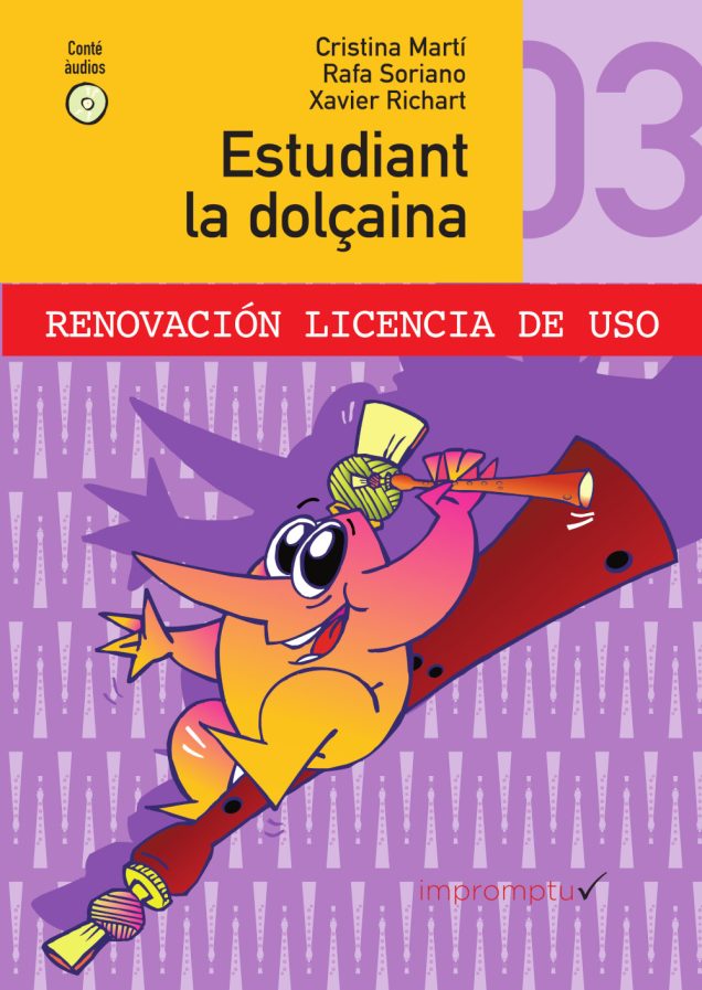 Estudiant la dolçaina - Renovación licencia de uso
