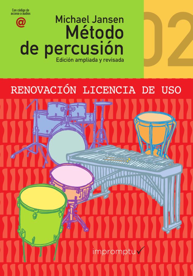 Método de percusión 2 - Renovación licencia de uso