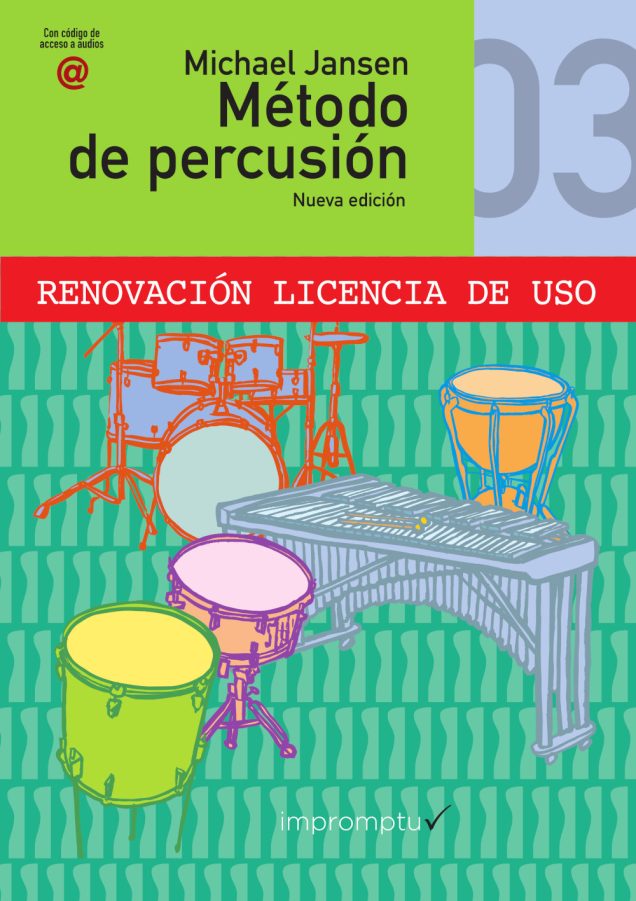 Método de percusión 3 - Renovación licencia de uso