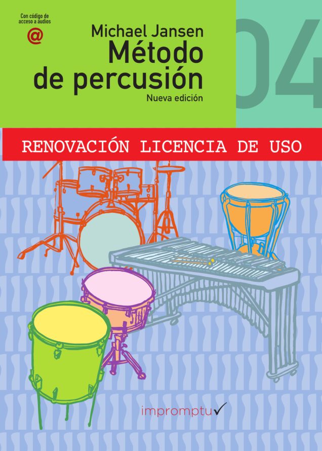 Método de percusión 4 - Renovación licencia de uso